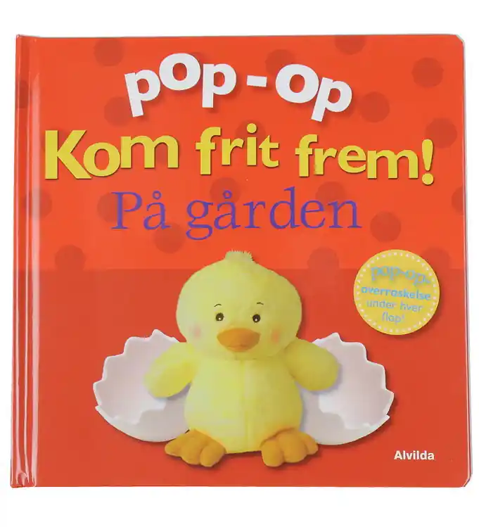 Bestseller Alvilda Boek - Pop-op - Kom vrij - Op Boerderij - Deens
