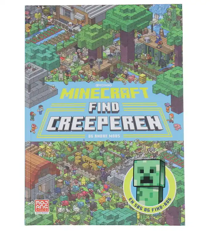 Nieuw Alvilda Boek - Minecraft - Vind De Creeper™ - Deens