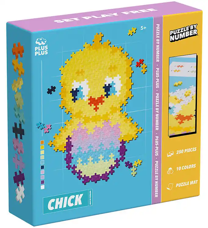 Must-Have Plus-Plus Puzzel Stad Getal - 250 st. - Kuiken
