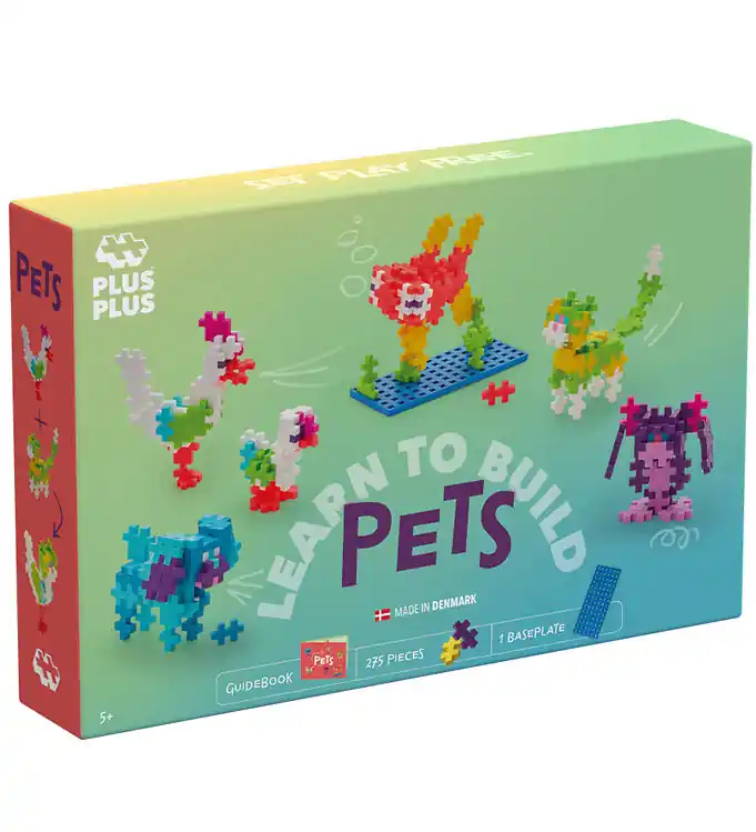 Plus-Plus Leren bouwen - 275 st. - Huisdier Animals Bestel Nu