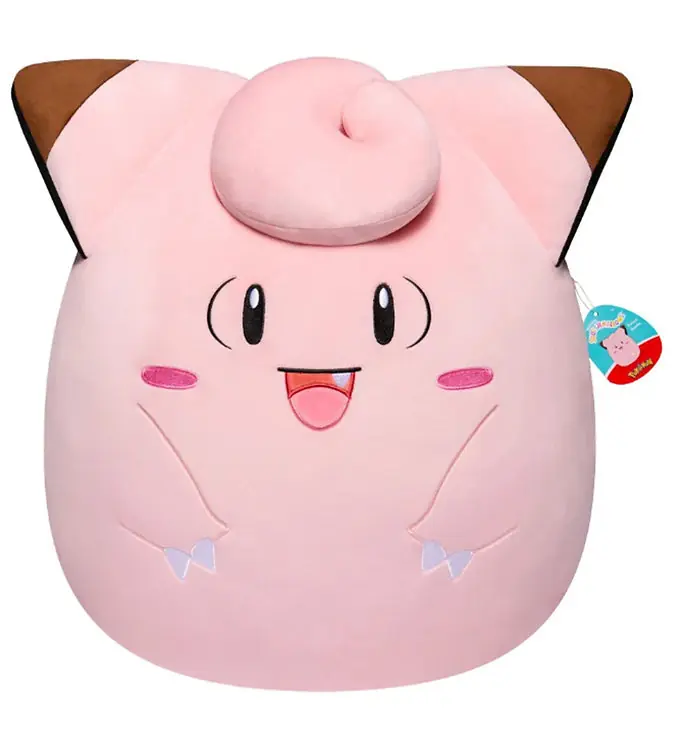 Premium Squishmallows Knuffel - 35 cm - Pokémon Clefairy