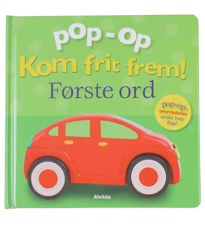 Beperkt Aanbod Alvilda Boek - Pop-op - Kom vrij - Eerste woord - Deens