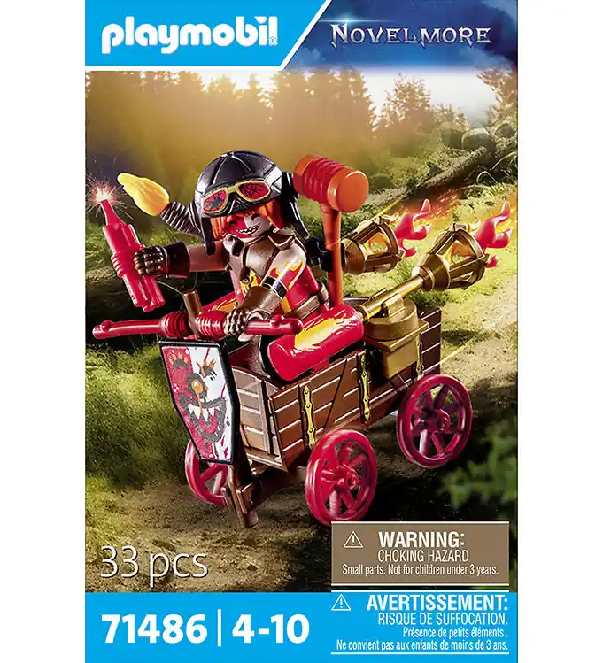 Playmobil Novelmore - Kahbooms Raceauto - 33 Onderdelen - 71486 Direct Verzonden