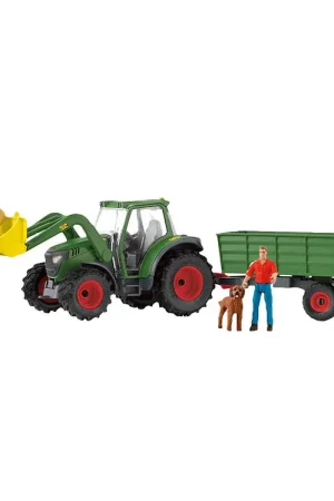 Alleen Vandaag Schleich Farm World - Tractor met aanhanger - 42608