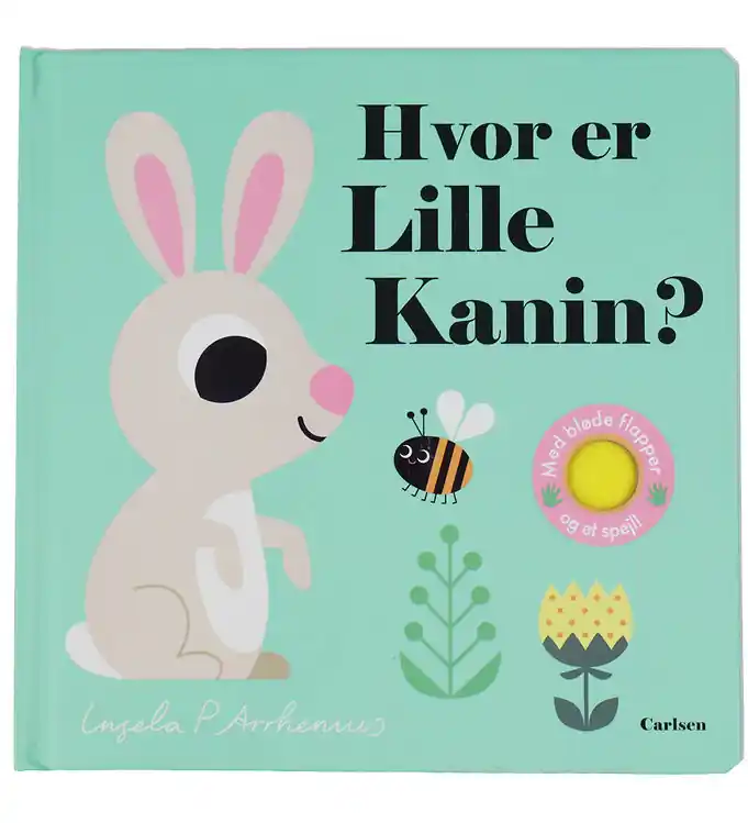 Forlaget Carlsen Prentenboek m. Flapper - Waar is Lille Kanin - Express Levering