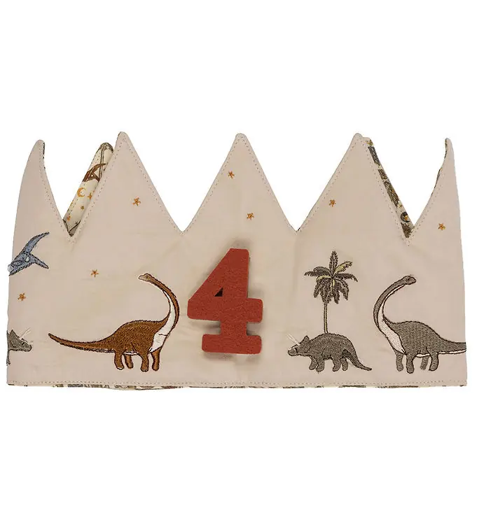 Finale Uitverkoop Konges Sløjd Verjaardagskroon - Dino