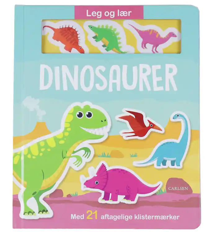 Forlaget Carlsen Stickerboek - Speel en leer - Dinosaurussen - D Veilige Betaling