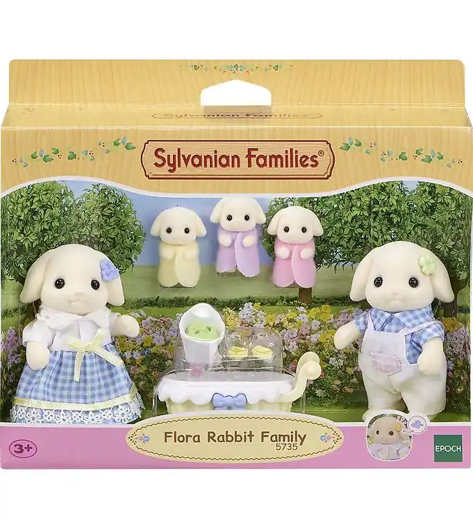 Sylvanian Families - Flora Rabbit Family - 5735 Tijdelijk Beschikbaar