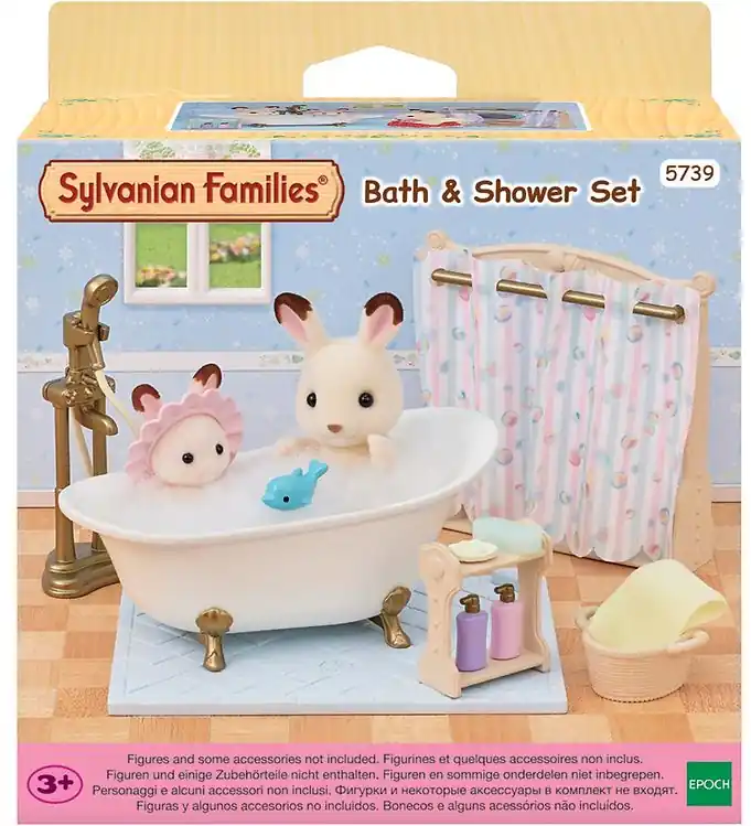 Dagaanbieding Sylvanian Families - Bath & Shower Set - 5739