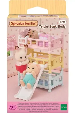 Flitsaanbieding Sylvanian Families - Driepersoonsstapelbedden - 5741
