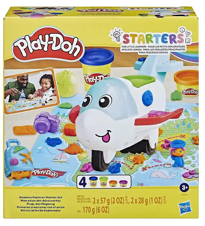 Snelle Levering Play-Doh Speelklei - Starters - Vliegtuig Explorer