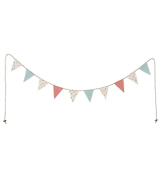 Premium Maileg Slinger - Mini - 115 cm - 10 Vlag