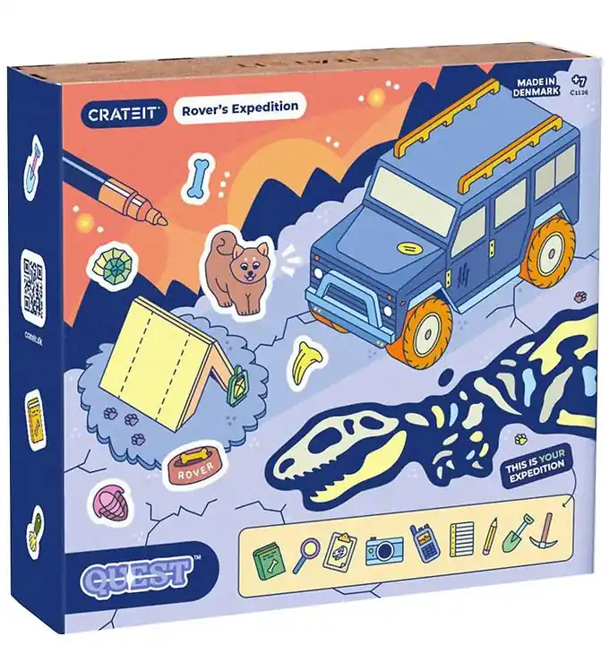 Crateit Creatieve Speelset - Dinosaurus - Roversexcursie Lage Prijs