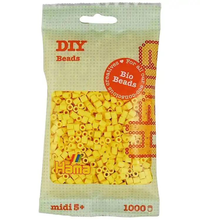 Meest Verkocht Hama Bio Midi Kralen - 1000 st. - 103 Lichtgeel