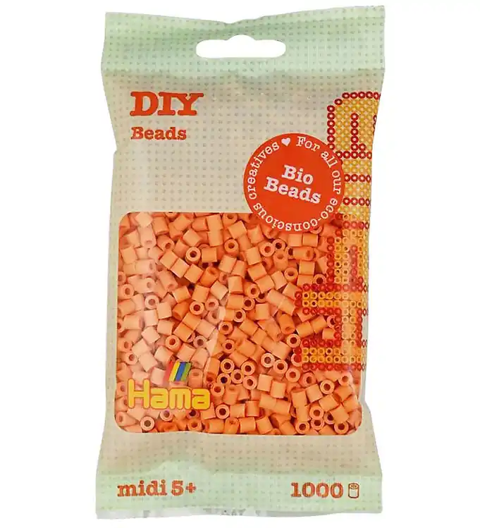 Aanbieding Hama Bio Midi Kralen - 1000 st. - 105 Licht abrikoos