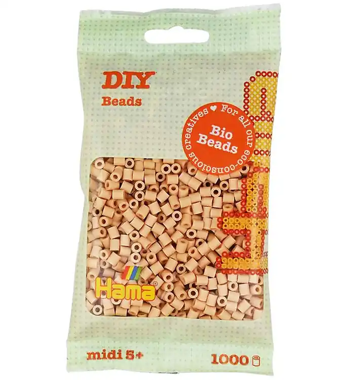 Hama Bio Midi Kralen - 1000 st. - 27 Beige Beste Prijs