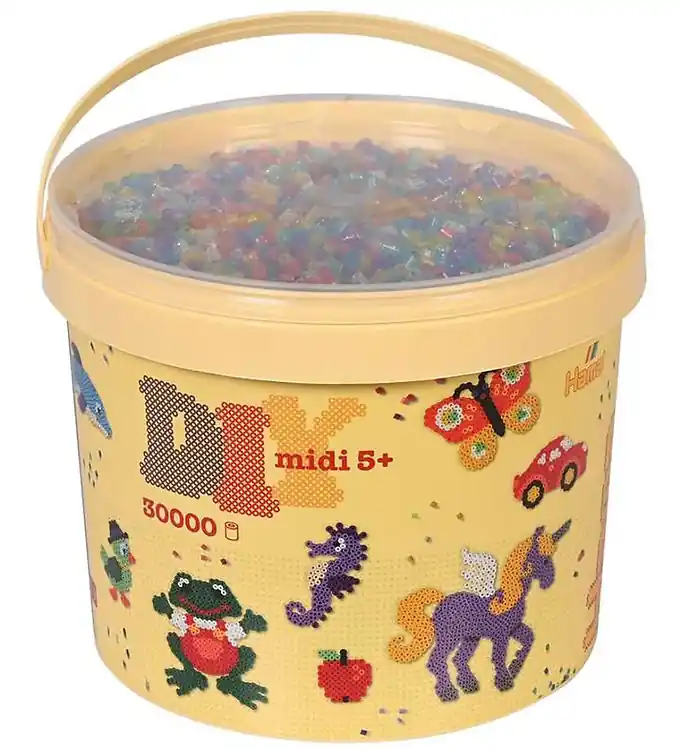 Hama Midi Kralen - 30.000 st. - 54 Glitter Mix Exclusieve Aanbieding