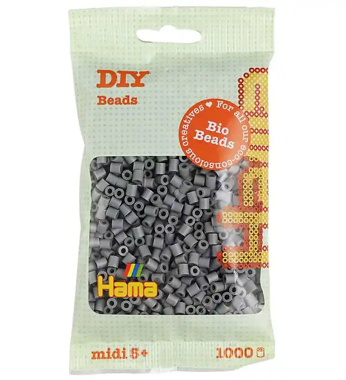 Hama Bio Midi Kralen - 1000 st. - 17 Grijs Koop Online