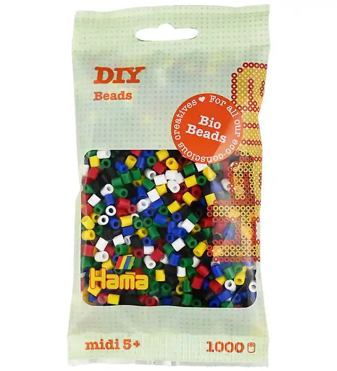 Hama Bio Midi Kralen - 1000 st. - 198 Mix Bestseller