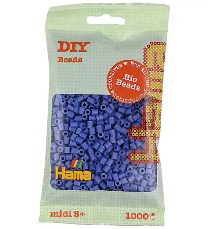 Hama Bio Midi Kralen - 1000 st. - 107 Lavendel Gecertificeerd
