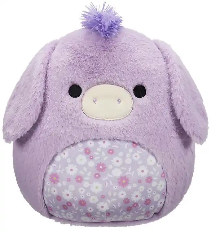 Squishmallows Knuffel - 30 cm - Fuzz A Mallows Delzi Donkey Gecertificeerd
