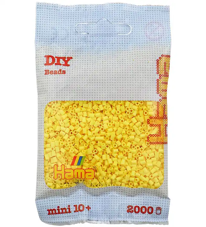 Hama Mini Kralen - 2000 st. - 103 Lichtgeel Express Levering