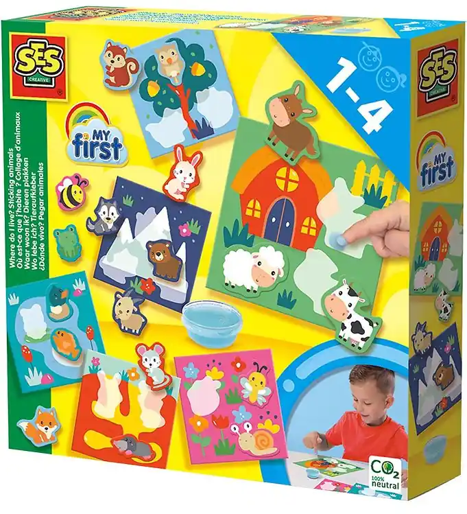 Finale Uitverkoop SES Creative - Mijn eerste - Waar de dieren leven