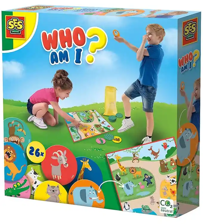 Merkproduct SES Creative Spel - Wie ben ik - Dieren