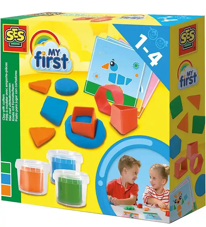 SES Creative Speelklei - Mijn eerste Speelklei m. Speelfiguren Actieprijs
