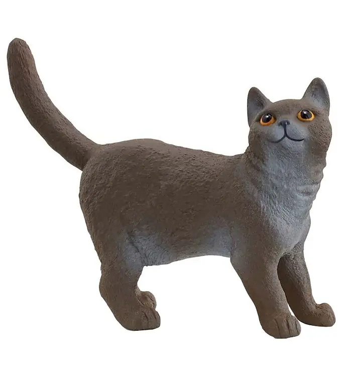 Schleich Farm World - Brits korthaar - H: 4,3 cm - 13973 Hoge Kwaliteit
