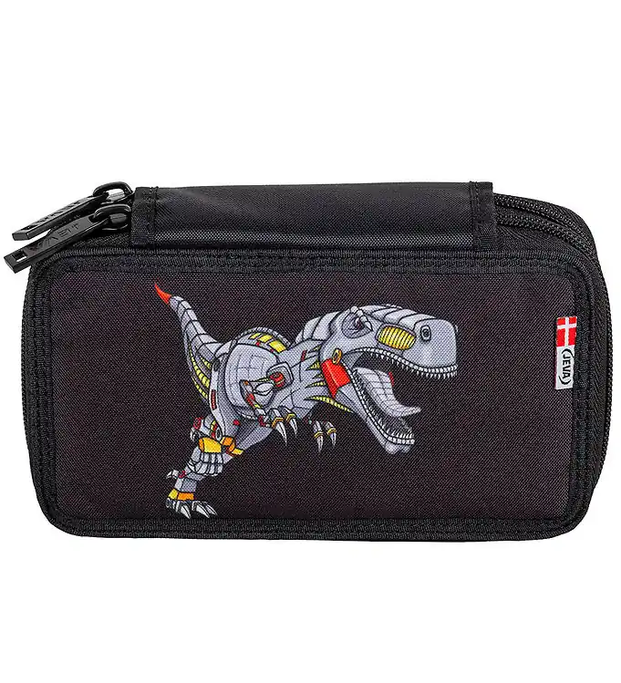 Must-Have Jeva Etui m. Inhoud - Twozip - Dinosaurus Robot