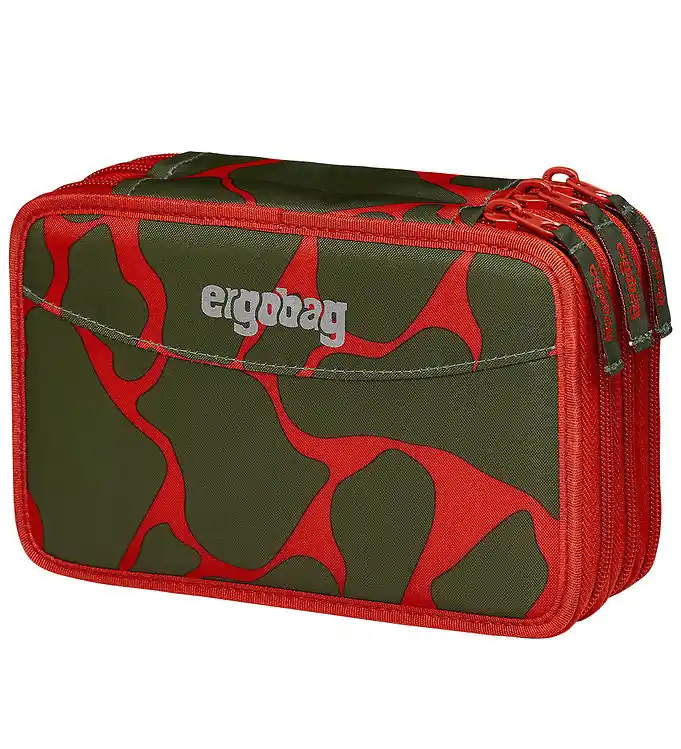 Ergobag Etui m. Inhoud - Maxi - vier DragonBear Gecertificeerd