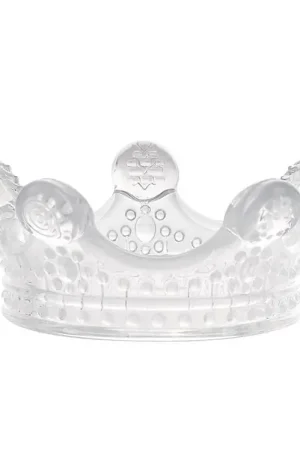 Direct Verzonden Haakaa Bijtring - Silicone - Kroon - Clear