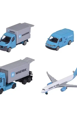 Goedkoop Majorette Speelgoed - 4 Onderdelen - Maersk Logistiek
