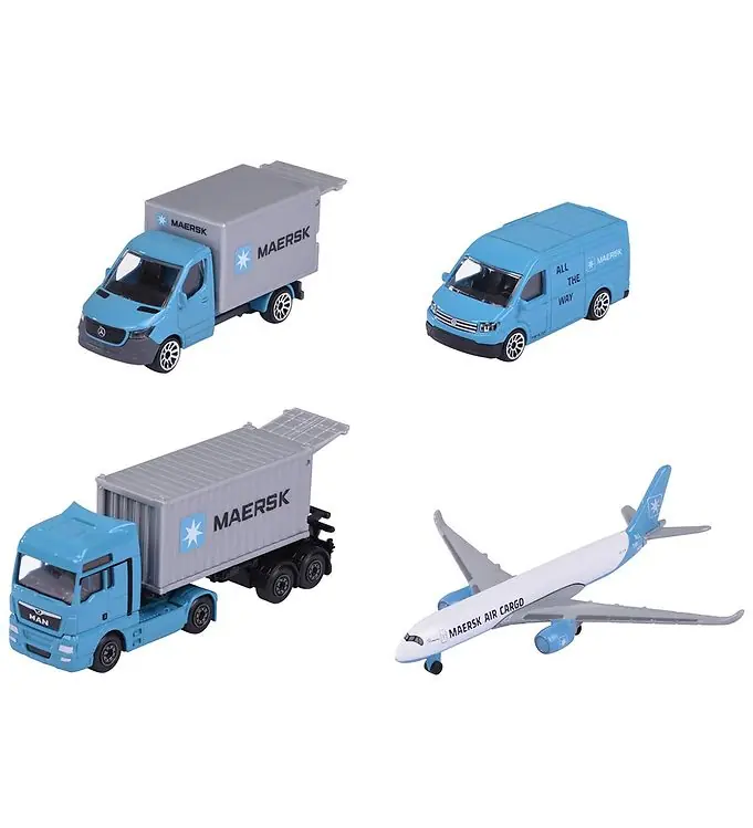 Goedkoop Majorette Speelgoed - 4 Onderdelen - Maersk Logistiek
