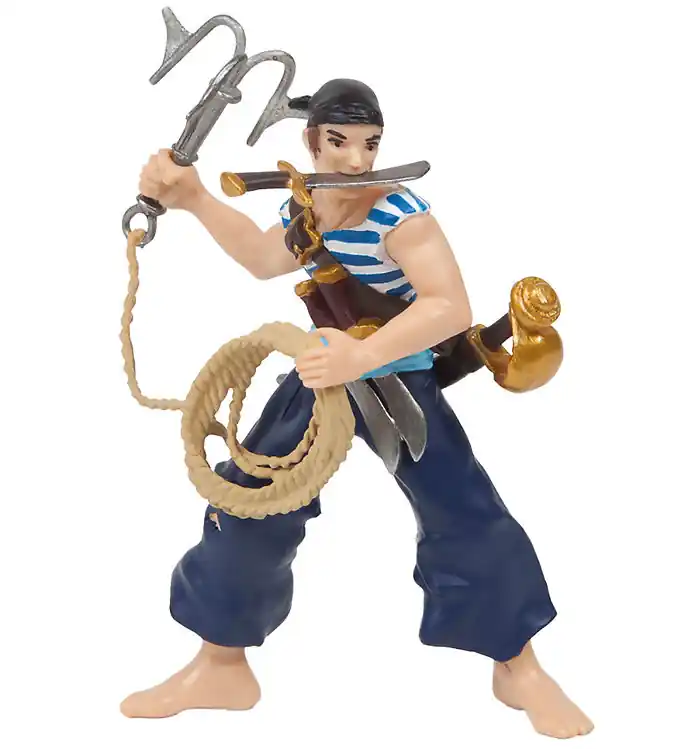 Papo Piraat m. Bootanker - H: 9 cm Shop Nu