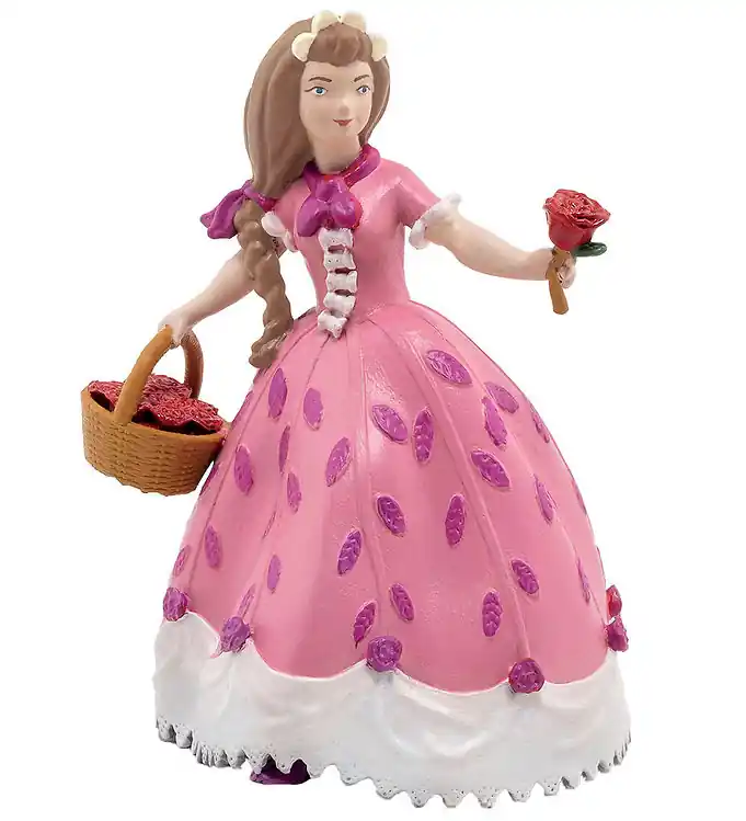 Premium Papo Prinses m. Rozen - H: 9,3 cm
