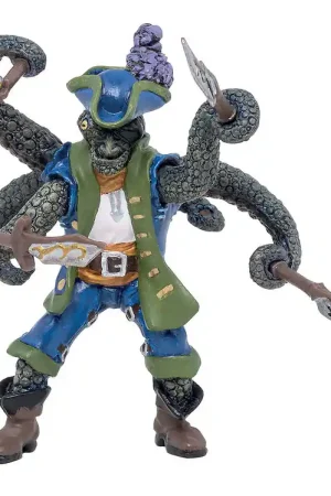 Beperkt Aanbod Papo Octopus piratenmutant - H: 12 cm