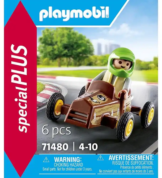 Voordeelprijs Playmobil SpecialPlus - Barn med Go-Kart - 6 Onderdelen - 71480