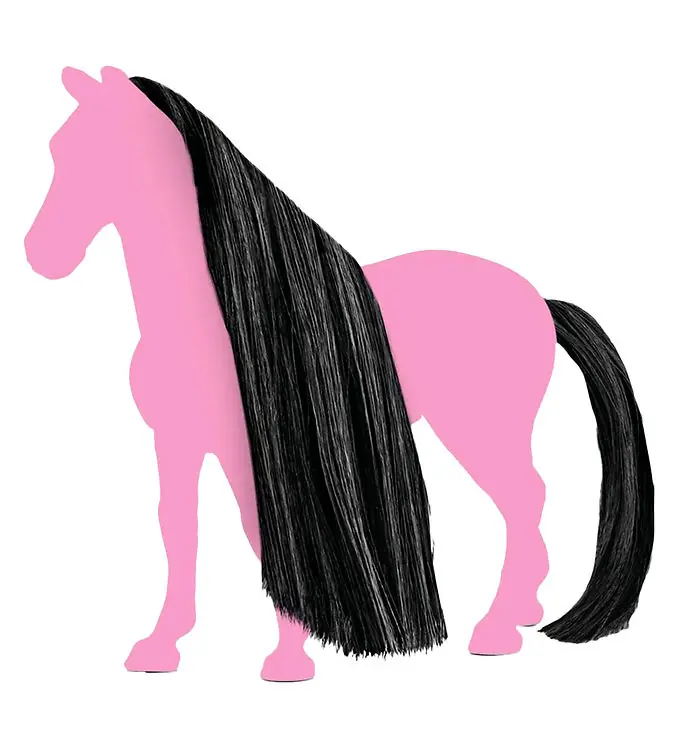 Schleich Horse Club - Haar Beauty Paarden Zwart - 42649 Voordeelprijs