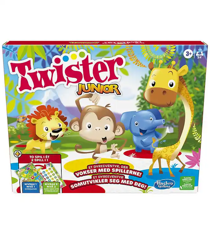Exclusieve Aanbieding Hasbro Spel - Twister Junior - 2-in-1