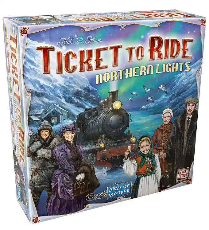 Korting Asmodee - Ticket to Ride Bordspel - Noorderlicht - Nordic