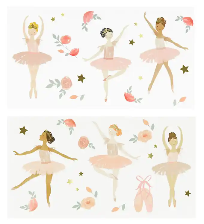 Meri Meri Tattoos - Ballet Populair