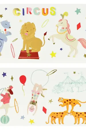 Gereduceerde Prijs Meri Meri Tattoos - Circus