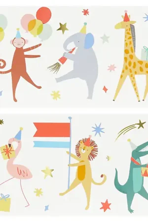 Meri Meri Tattoos - Dierenparade Gereduceerde Prijs