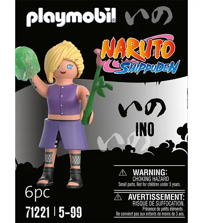 Beperkt Aanbod Playmobil Naruto-Ino-71221-6 Onderdelen