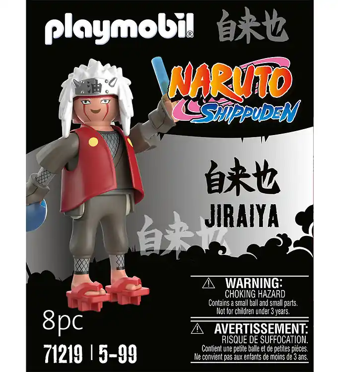 Gereduceerde Prijs PlaymobilNaruto-Jiraiya-71219-8 Onderdelen