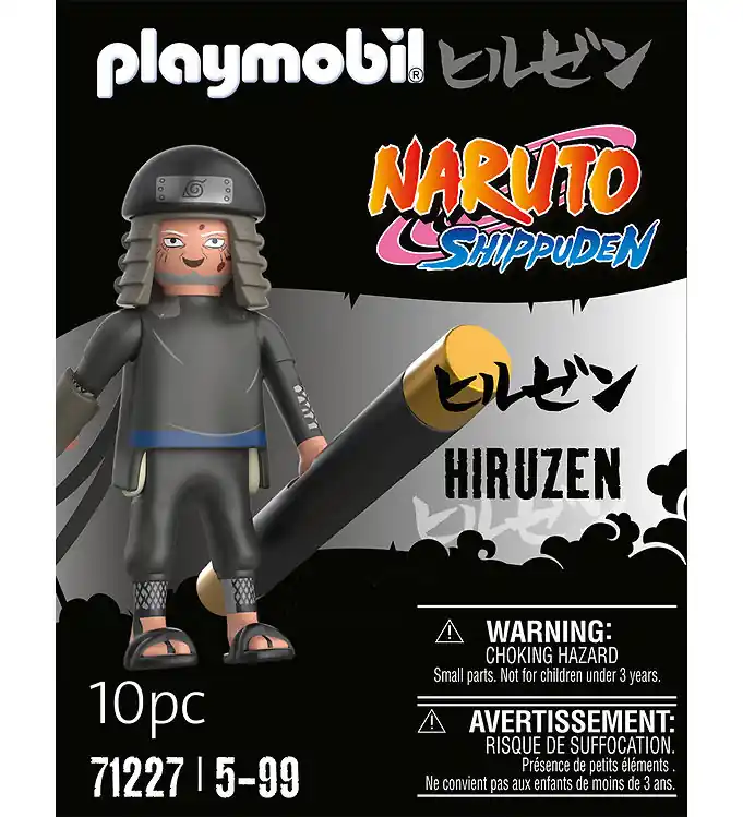 Rechtstreeks Van De Fabrikant Playmobil Naruto - Hiruzen - 71227 - 10 Onderdelen