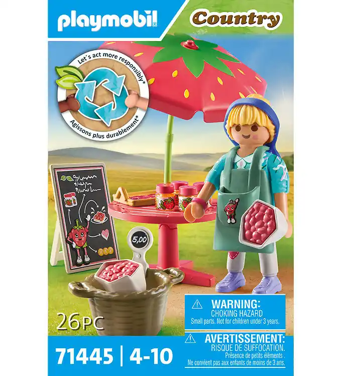 Laatste Versie Playmobil Country - Jamverkoop - 71445 - 26 Onderdelen