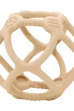 Petit Monkey Bijtbal - Silicone - Honey Peach Veilige Betaling
